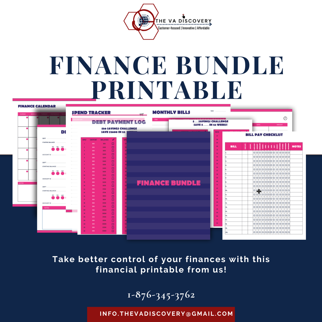 Finance Bundle Printable